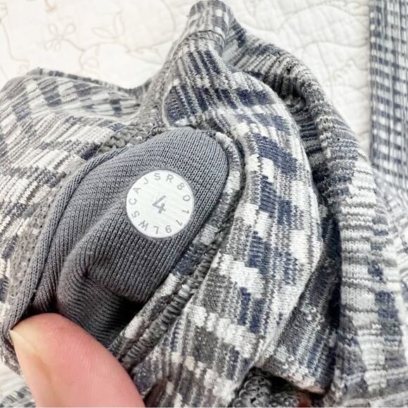 Lululemon Wunder Under Arrow Jacquard High-Rise Arrow Jacquard Dark Olive Grey 4 - Picture 4 of 12